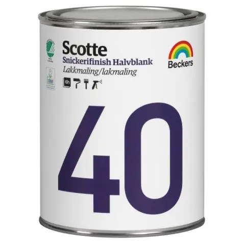 Lågt pris Beckers Scotte 40 Snickerifinish Lackfärg